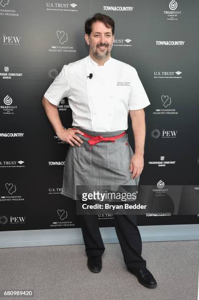 Executive Chef and Partner for Gramercy Tavern Chef Michael Anthony attends the 4th Annual Town & Country Philanthropy Summit at Hearst Tower on May...