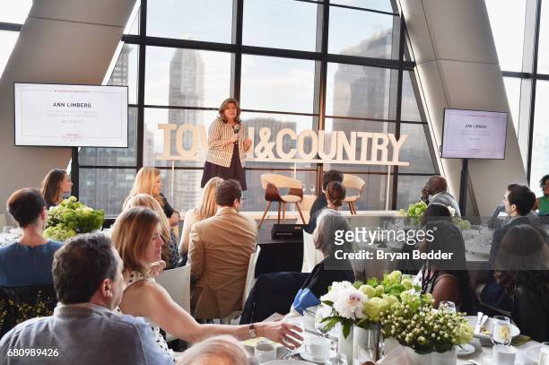 Head of Philanthropic Solutions and the Family Office for U.S. Trust Ann Limberg speaks onstage during the 4th Annual Town & Country Philanthropy...