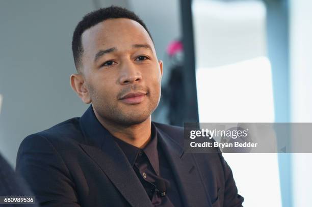 Singer/Songwriter John Legend speaks onstage during the 4th Annual Town & Country Philanthropy Summit at Hearst Tower on May 9, 2017 in New York City.