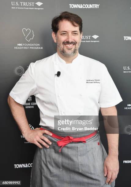 Executive Chef and Partner for Gramercy Tavern Chef Michael Anthony attends the 4th Annual Town & Country Philanthropy Summit at Hearst Tower on May...