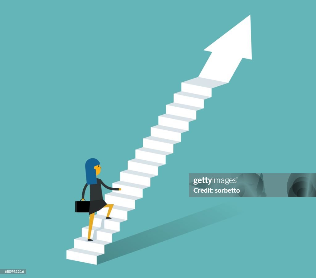 Moving Up - Businessman