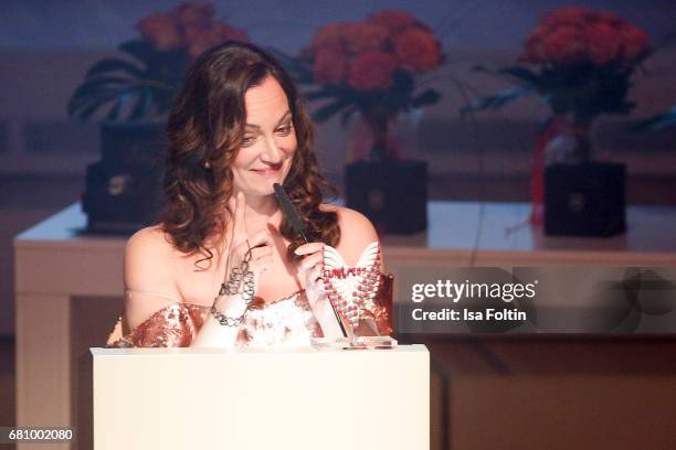 German actress and award winner Natalia Woerner during the Victress Awards Gala on May 8, 2017 in Berlin, Germany.