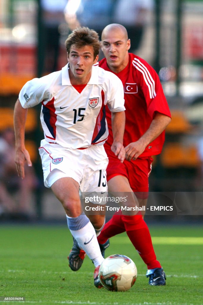 Soccer - FIFA Confederations Cup 2003 - Group B - Turkey v USA