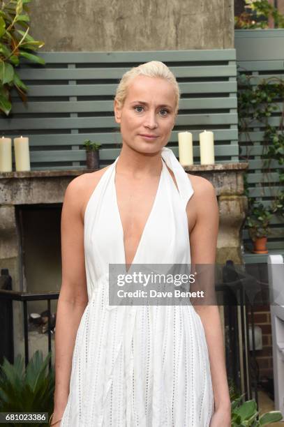 Kalita Al Swaidi attends The Ivy Chelsea Garden's 2nd anniversary party on May 9, 2017 in London, England.