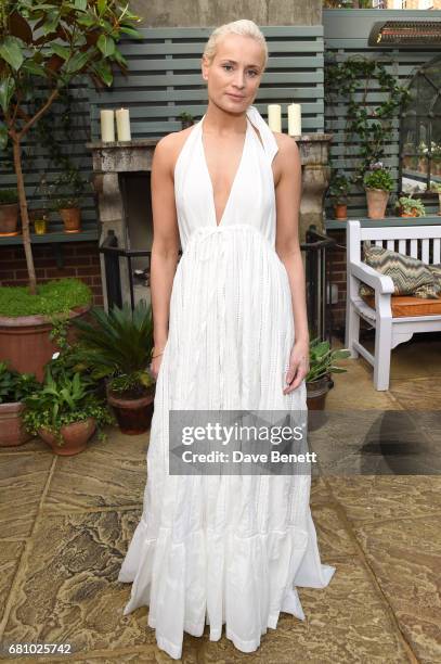 Kalita Al Swaidi attends The Ivy Chelsea Garden's 2nd anniversary party on May 9, 2017 in London, England.