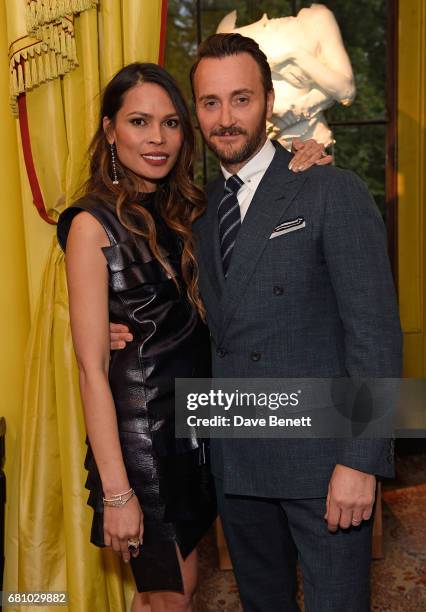 Irha Atherton and Jason Atherton attend the Clos19 Launch Dinner-#Clos19Moments on May 9, 2017 in London, United Kingdom.