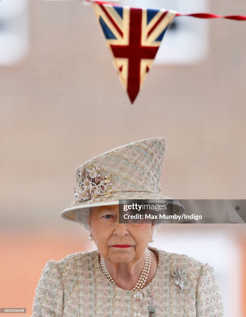 The Queen & Duke Of Edinburgh Visit Pangbourne College To Celebrate It's Centenary