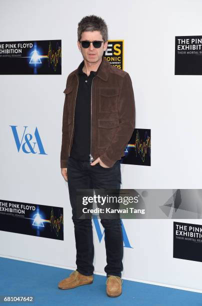 Noel Gallagher attends the Pink Floyd Exhibition: Their Mortal Remains at The V&A Museum on May 9, 2017 in London, England.