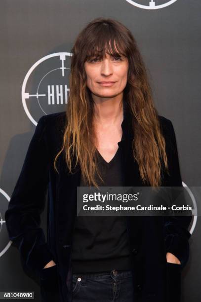 Caroline De Maigret attends the 'HHhH' Paris Premiere at Cinema UGC Normandie on May 9, 2017 in Paris, France.