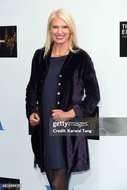 Anneka Rice attends the Pink Floyd Exhibition: Their Mortal Remains at The V&A Museum on May 9, 2017 in London, England.