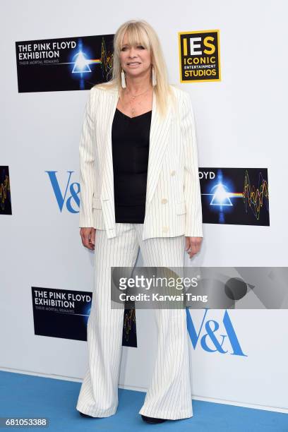 Jo Wood attends the Pink Floyd Exhibition: Their Mortal Remains at The V&A Museum on May 9, 2017 in London, England.