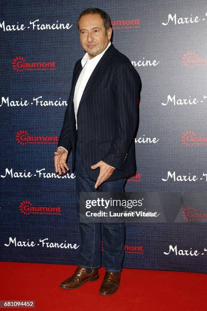 Actor Patrick Timsit attends "Marie-Francine" Paris Premiere at Cinema l'Arlequin on May 9, 2017 in Paris, France.