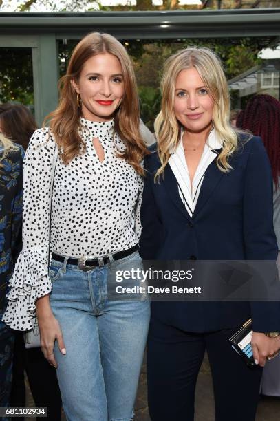 Millie Mackintosh and Marissa Montgomery attend The Ivy Chelsea Garden's 2nd anniversary party on May 9, 2017 in London, England.