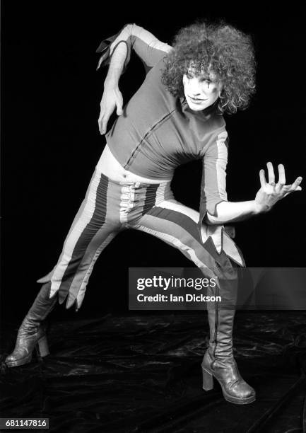 The Sensational Alex Harvey Band, portraits at Kingly Court Studios, London, January 1974. Zal Cleminson.