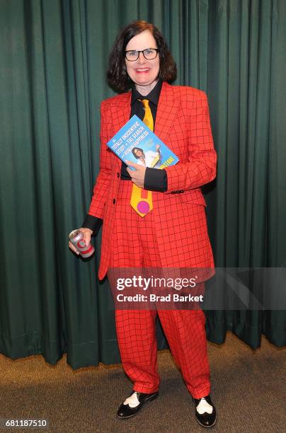 Author Paula Poundstone signs copies of her new book "The Totally Unscientific Study Of The Search For Human Happiness" at Barnes & Noble 82nd Street...