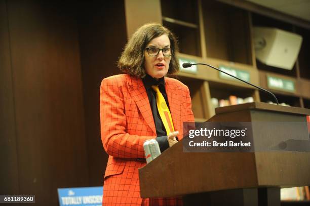 Author Paula Poundstone signs copies of her new book "The Totally Unscientific Study Of The Search For Human Happiness" at Barnes & Noble 82nd Street...