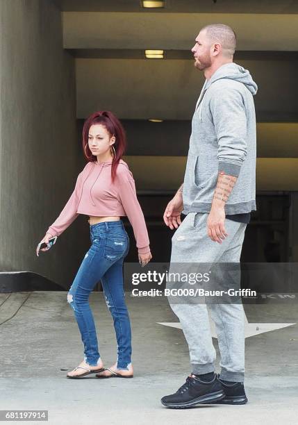 Cash Me Ousside" girl, Danielle Bregoli is seen on May 09, 2017 in Los Angeles, California.