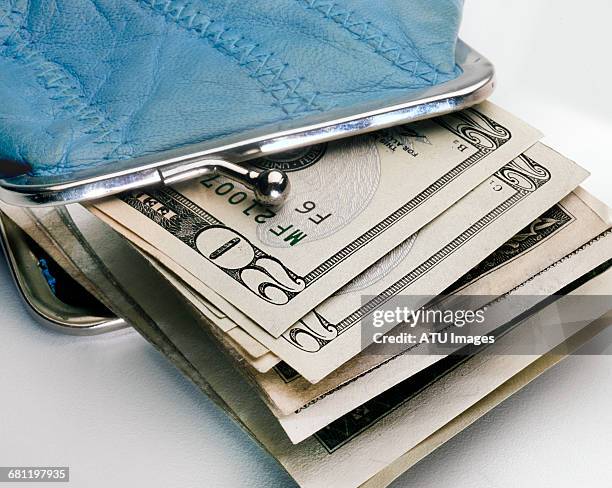 change purse bills - twenty us dollar note stock pictures, royalty-free photos & images