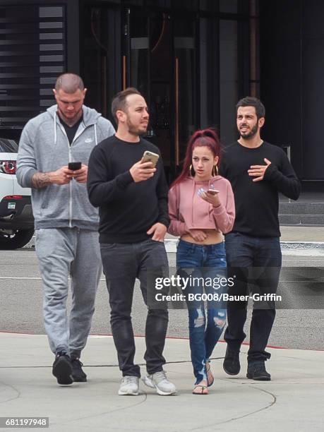 Cash Me Ousside" girl, Danielle Bregoli is seen on May 09, 2017 in Los Angeles, California.