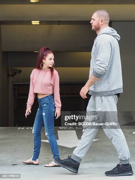 Cash Me Ousside" girl, Danielle Bregoli is seen on May 09, 2017 in Los Angeles, California.