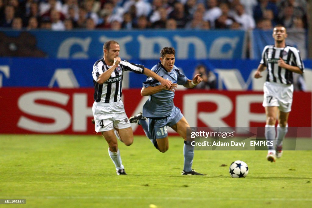 Soccer - UEFA Champions League - Group F - Olympique Marseille v Partizan Belgrade