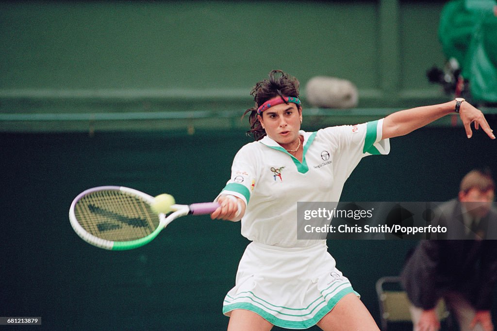 Gabriela Sabatini At 1993 Wimbledon Championships