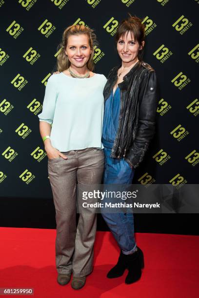 Jessica Boehrs and Bea-Marie Rueck attends the 'Culpa' world Premiere in Berlin at Zionskirche on May 9, 2017 in Berlin, Germany.