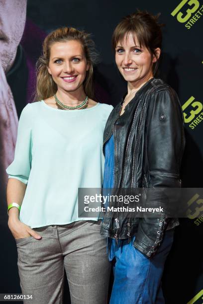 Jessica Boehrs and Bea-Marie Rueck attend the 'Culpa' world Premiere in Berlin at Zionskirche on May 9, 2017 in Berlin, Germany.