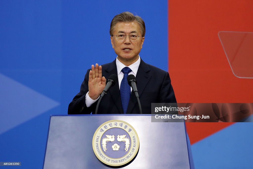 Newly Elected Moon Jae-in Starts His Presidency