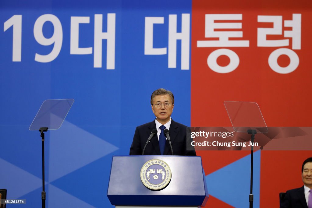 Newly Elected Moon Jae-in Starts His Presidency