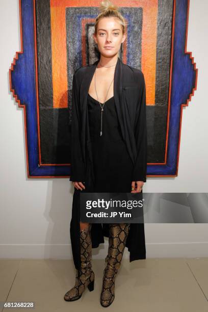 Chloe Norgaard attends "A Magic Bus Cocktail Party" at DAG Modern on May 9, 2017 in New York City.