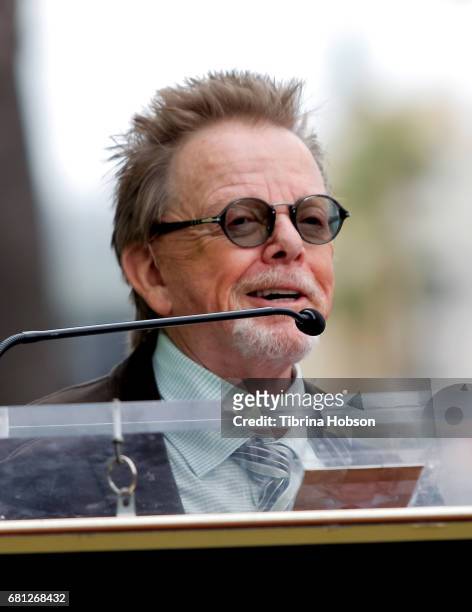 Paul Williams attends the ceremony honoring Jerry Goldsmith posthumously with a Star on The Hollywood Walk of Fame on May 9, 2017 in Hollywood,...