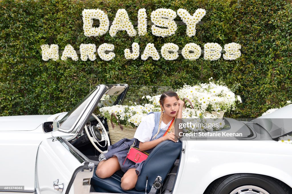 Tommy Genesis attends Marc Jacobs Fragrances and Kaia Gerber