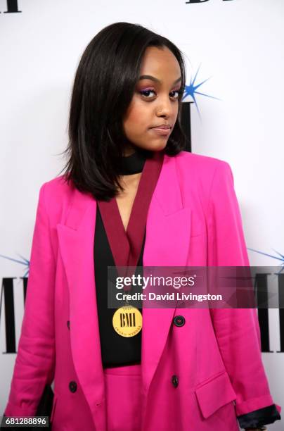 Singer-songwriter Ruth B attends the 65th Annual BMI Pop Awards at the Beverly Wilshire Four Seasons Hotel on May 9, 2017 in Beverly Hills,...