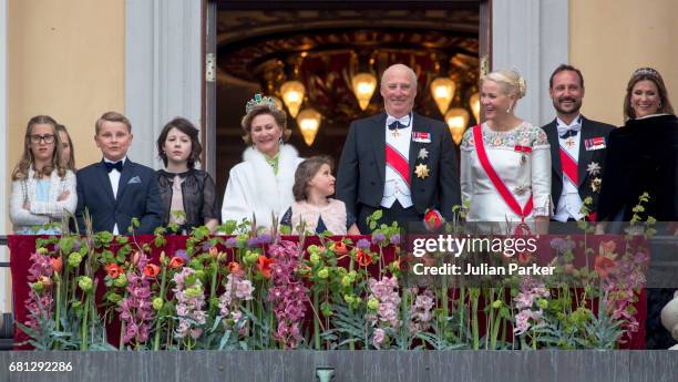 Leah Isadora Behn, Princess Ingrid Alexandra, Prince Sverre Magnus, Maud Angelica Behn, Queen Sonja, Emma Tallulah Behn, King Harald, Crown Princess...