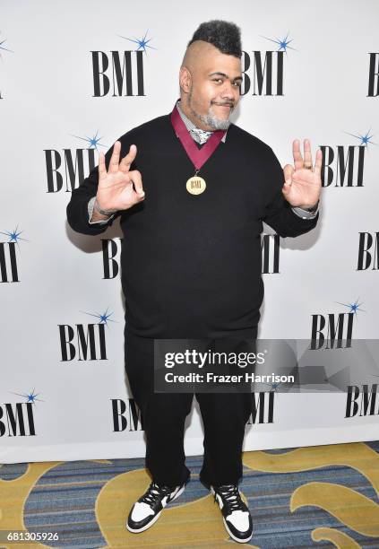 Songwriter Warren Oak Felder at the Broadcast Music, Inc honors Barry Manilow at the 65th Annual BMI Pop Awards on May 9, 2017 in Los Angeles,...