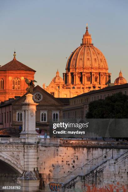 rome, st. peter cathedral - cattolicesimo stock pictures, royalty-free photos & images