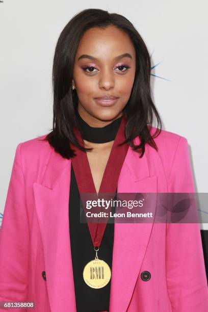 Singer/Songwriter Ruth B arrives at the 65th Annual BMI Pop Awards at the Beverly Wilshire Four Seasons Hotel on May 9, 2017 in Beverly Hills,...