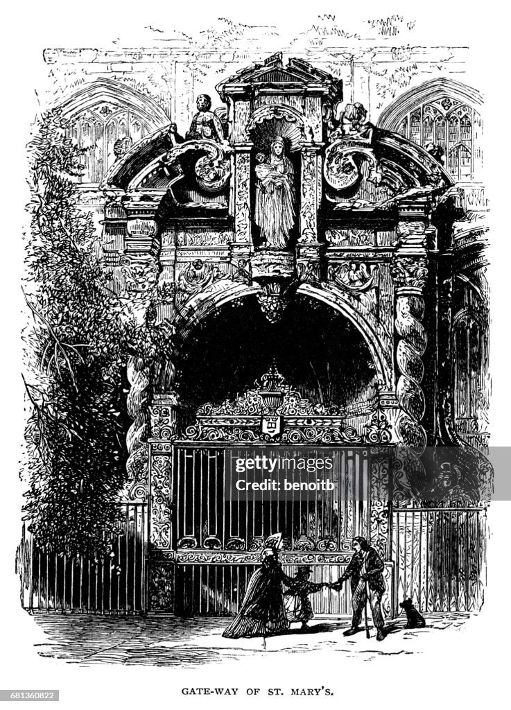 Gateway of St. Mary's church