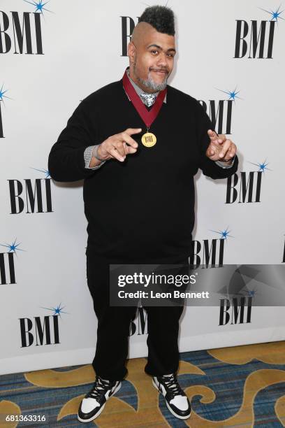 Songwriter Warren Oak Felder arrives at the 65th Annual BMI Pop Awards at the Beverly Wilshire Four Seasons Hotel on May 9, 2017 in Beverly Hills,...