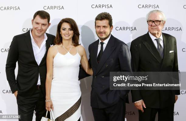 Penelope Cruz attends the opening of new Carpisa stores on May 9, 2017 in Madrid, Spain.