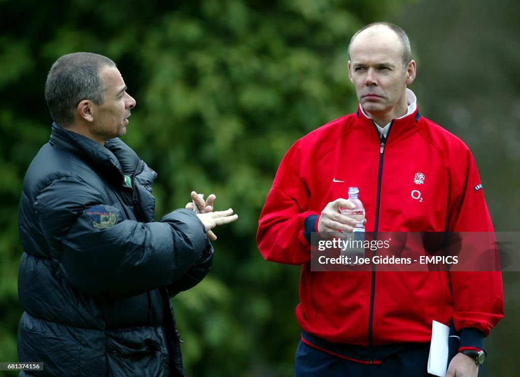 Rugby Union - The RBS Six Nations Championship - England v Wales - England Training