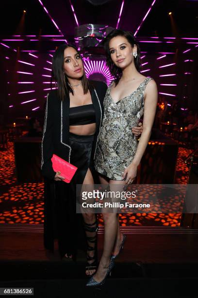 Jen Atkin and Amanda Steele attend Mane Addicts, Prom '17 @ Avenue Los Angeles on May 9, 2017 in Los Angeles, California.