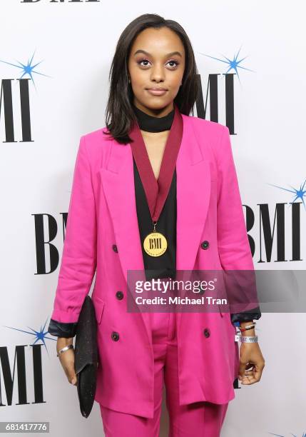 Ruth B arrives to the 65th Annual BMI Pop Awards held at the Beverly Wilshire Four Seasons Hotel on May 9, 2017 in Beverly Hills, California.
