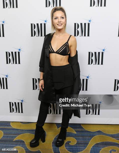 Delaney Jane arrives to the 65th Annual BMI Pop Awards held at the Beverly Wilshire Four Seasons Hotel on May 9, 2017 in Beverly Hills, California.