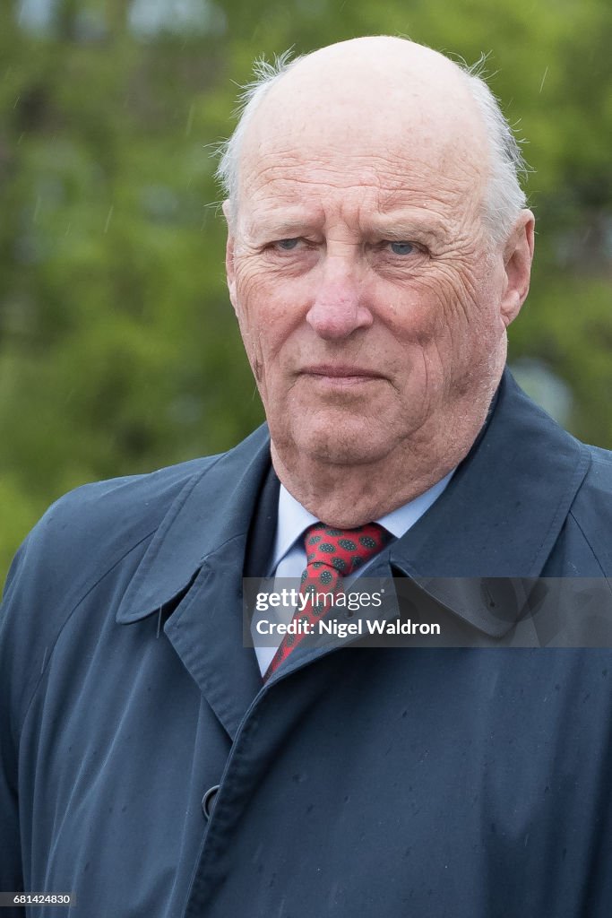 King and Queen Of Norway Celebrate Their 80th Birthdays - Lunch on the Royal Yacht - Day 2