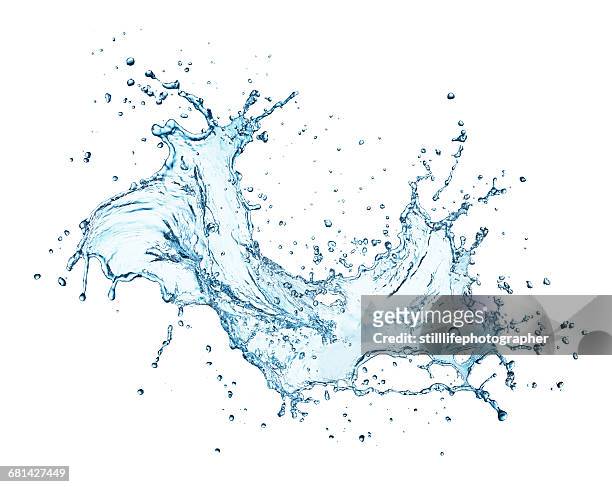 water splash explosion - clean water imagens e fotografias de stock