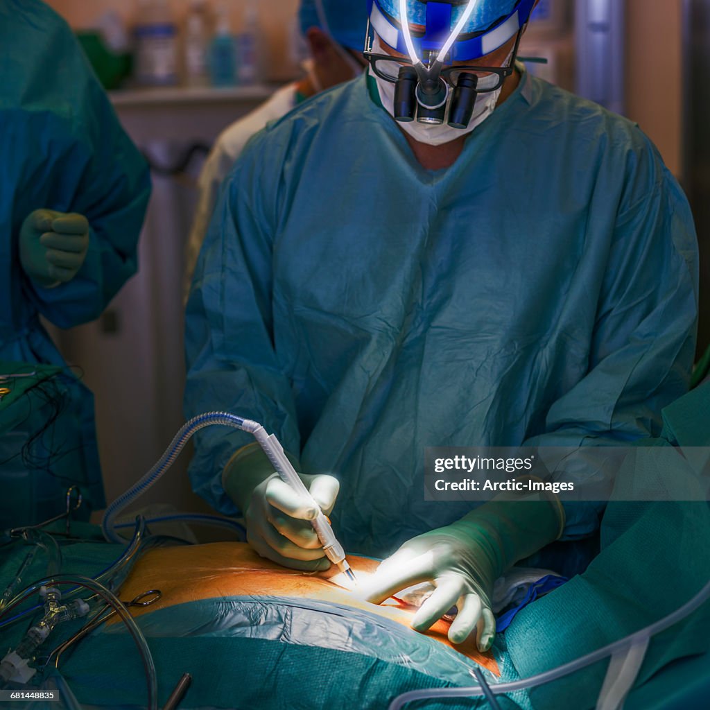 Cardiac Surgeon in Operating Theatre