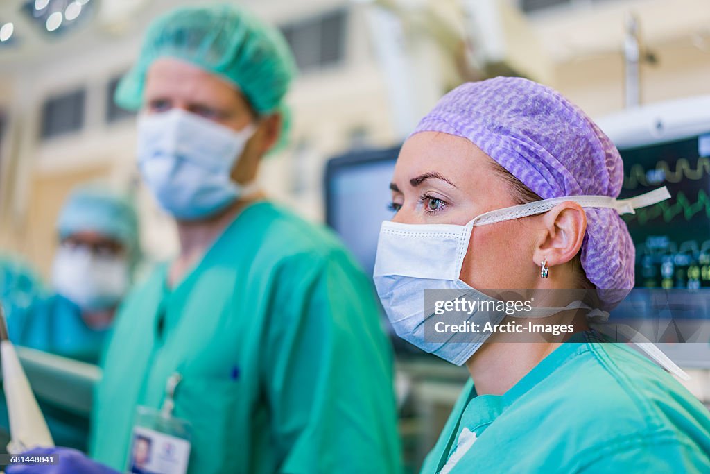 Doctors in the Operating Room-Cardiac Surgery