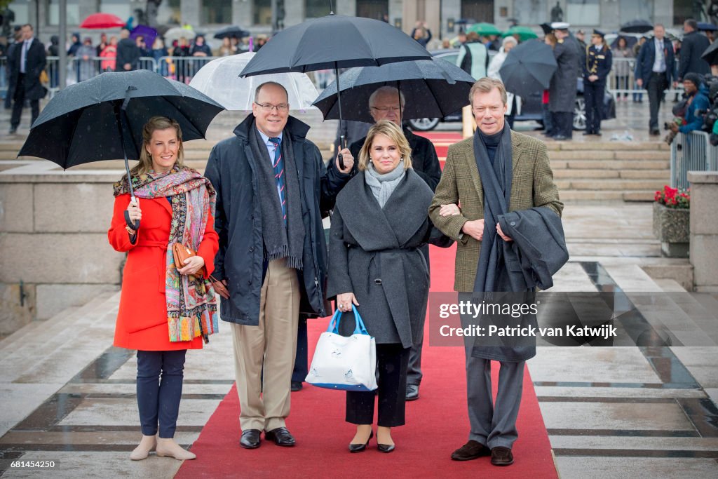King and Queen Of Norway Celebrate Their 80th Birthdays - Lunch on the Royal Yacht - Day 2